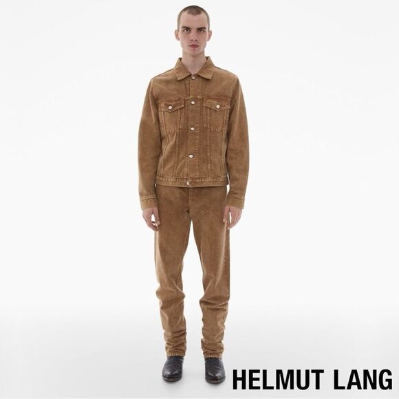 Helmut Lang **NWT** Denim Trucker Jacket in Rust - Picture 5 of 15